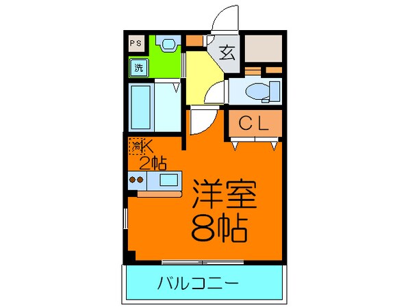 メイト鶴見の物件間取画像